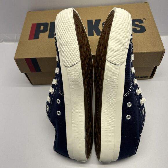 Pro-Keds Royal Lo Navy Retro Look Old School Size 6 Men Size 8 Women New in Box - Picture 3 of 9